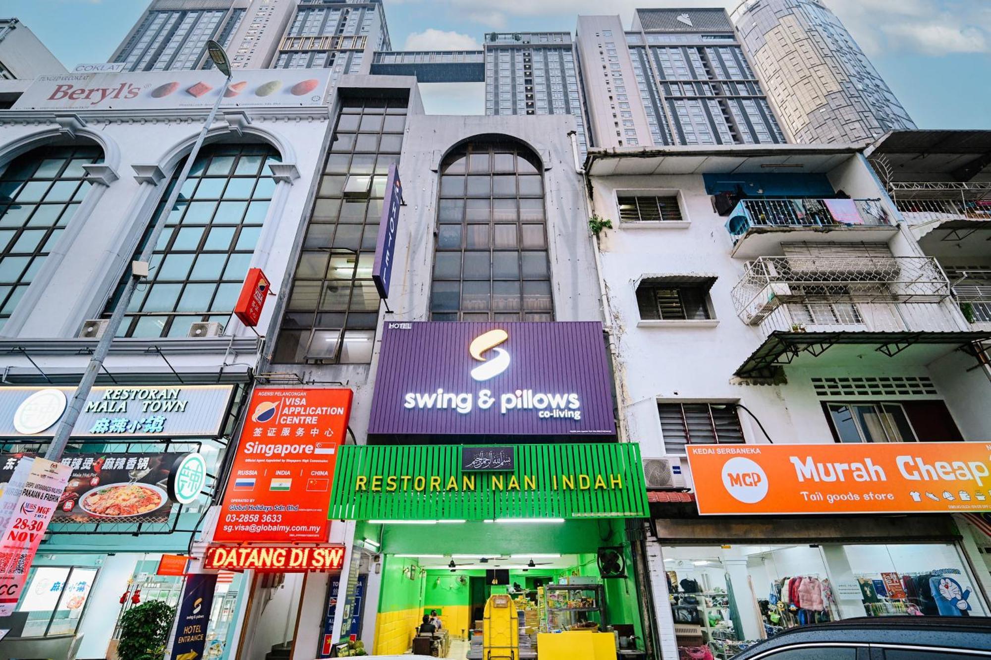 Swing & Pillows - Jalan Imbi กัวลาลัมเปอร์ ภายนอก รูปภาพ